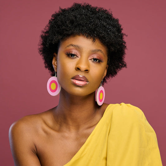 Boucles d'oreille - Vinyle